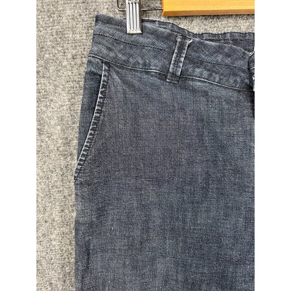 Coldwater Creek Womens Denim Trouser Jeans 12 Petite Dark Wash Stretch - Picture 7 of 9